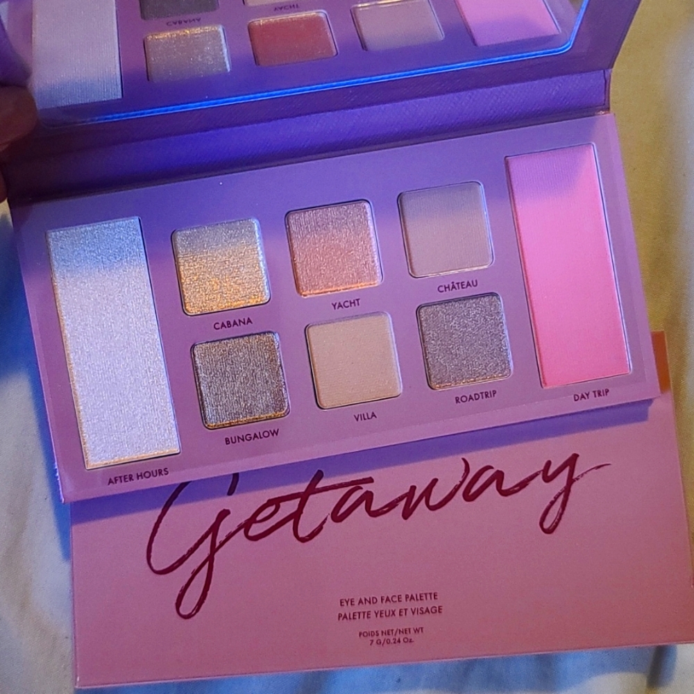 Eye and face palette.